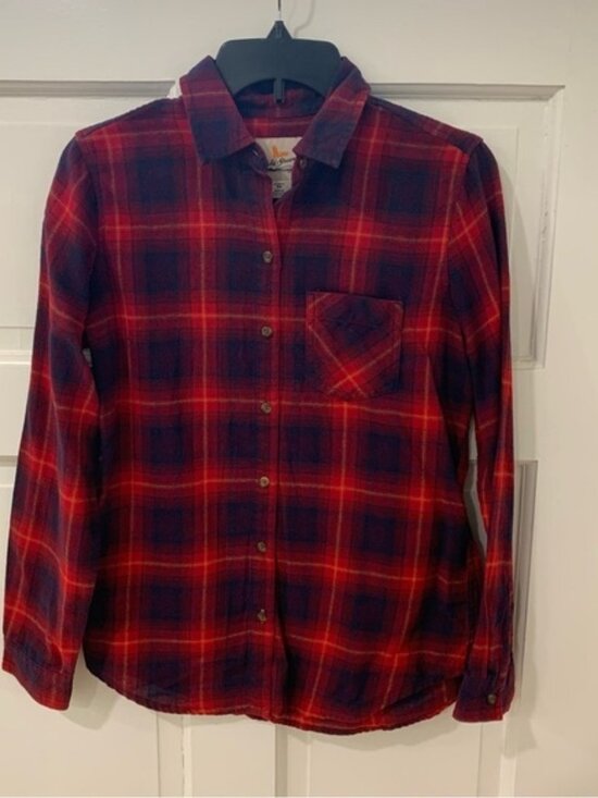 Field & Stream Tops - Field & Stream Women’s Button Down Flannel Lumberjack Camping Outdoors Small Top